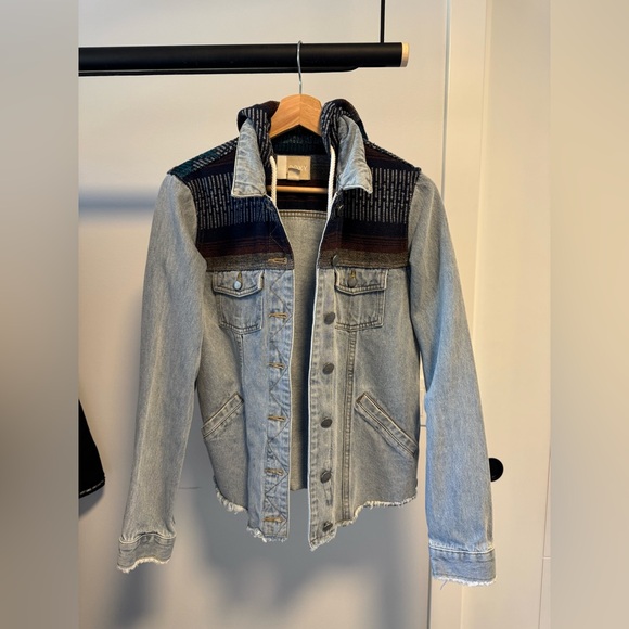 Roxy Rooney Hooded Denim Jacket - Picture 4 of 6